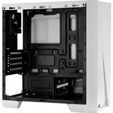 Aerocool Cylon Mini, Tower-Gehäuse weiß/schwarz, Window-Kit