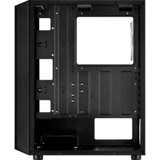 Aerocool Hive ARGB v1, Tower-Gehäuse schwarz, Tempered Glass