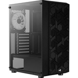 Aerocool Hive FRGB v3, Tower-Gehäuse schwarz, Tempered Glass
