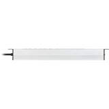 Brennenstuhl Alu-Line 19" Steckdosenleiste 12-fach C13 schwarz/aluminium, 1HE, 2 Meter Kabel, Kaltgerätebuchsen
