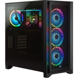 Corsair 4000D Airflow TG, Tower-Gehäuse schwarz, Tempered Glass