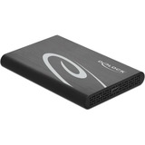 DeLOCK Externes Gehäuse für 2.5″ SATA HDD / SSD mit SuperSpeed USB 10 Gbps (USB 3.1 Gen 2), Laufwerksgehäuse schwarz