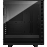 Fractal Design Define 7 Compact Black TG Light Tint, Tower-Gehäuse schwarz, Tempered Glass