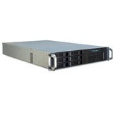 Inter-Tech 2U 2406, Server-Gehäuse schwarz, 2 Höheneinheiten