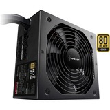 Sharkoon WPM Gold ZERO 650W, PC-Netzteil schwarz, 4x PCIe, Kabel-Management, 650 Watt