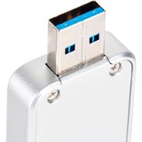 SilverStone SST-MS09S USB 3.1, Laufwerksgehäuse silber