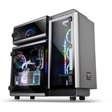 Thermaltake Level 20 Tempered Glass Edition, Big-Tower-Gehäuse grau/schwarz