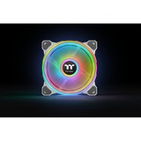 Thermaltake Riing Quad 14 RGB Radiator Fan TT Premium Edition 3 Pack, Gehäuselüfter weiß, 3er Set, 1x Controller