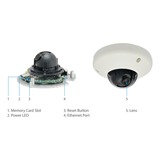 LevelOne FCS-3065, Netzwerkkamera 5-Megapixel, PoE, WDR