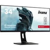 iiyama G-Master GB3461WQSU-B1, Gaming-Monitor 87 cm(34 Zoll), schwarz, AMD Free-Sync, UWQHD, 144Hz Panel