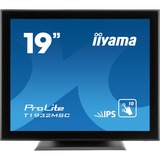 iiyama T1932MSC-B5X, LED-Monitor 48 cm (19 Zoll), schwarz, Touchscreen, SXGA, HDMI, DisplayPort
