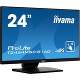 iiyama T2454MSC-B1AG, LED-Monitor 60.5 cm (23.8 Zoll), schwarz, FullHD, IPS, HDMI, VGA, Lautsprecher