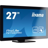 iiyama T2736MSC-B1, LED-Monitor 68.6 cm (27 Zoll), schwarz, HDMI, DisplayPort, VGA