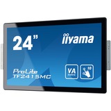 iiyama TF2415MC-B2, LED-Monitor 60.5 cm (23.8 Zoll), schwarz, FullHD, VA, Touch, HDMI, DisplayPort