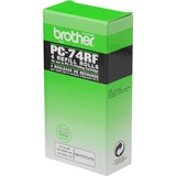 Brother Farbband Schwarz PC-74RF 4er Pack