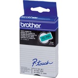 Brother Schriftband TC-701 12 mm, schwarz auf grün