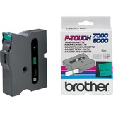 Brother Schriftband TX-751 24 mm, schwarz auf grün