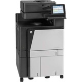 HP Color LaserJet Enterprise M880z+ (A2W76A), Multifunktionsdrucker grau/schwarz, USB/LAN Farblaser, Scan, Kopie, Fax