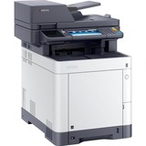 Kyocera ECOSYS M6230cidn (inkl. 3 Jahre KYOCERA Life, Multifunktionsdrucker grau/anthrazit, USB, LAN, Scan, Kopie