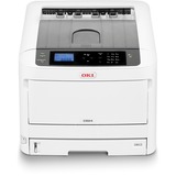 OKI C824dn, LED-Drucker grau/schwarz, USB, LAN