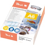 Peach Laminierfolie A6 125mic PP525-04, Folien glänzend, 100 Stück