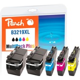 Peach Tinte Spar Pack Plus PI500-232 kompatibel zu Brother LC-3219XL