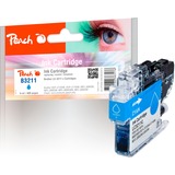 Peach Tinte cyan PI500-249 kompatibel zu Brother LC-3211C