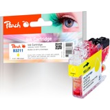 Peach Tinte gelb PI500-251 kompatibel zu Brother LC-3211Y