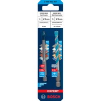 Bosch Expert HEX-9 HardCeramic + HEX-9 MultiConstruction Bohrer-Satz, Ø 8mm 2-teilig