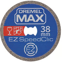 Dremel MAX EZ SpeedClic Diamant-Trennscheibe ( SC545DM) 1 Stück, Ø 38 mm