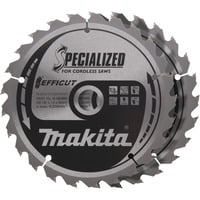 Makita Kreissägeblatt EFFICUT B-62985-2, Ø 165mm, 25Z 2 Stück, Bohrung 20mm, für Akku-Sägen