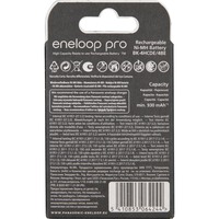 Panasonic Akku eneloop pro, Micro AAA 1,2V 4 Stück