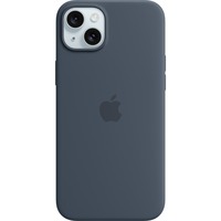 Apple Silikon Case mit MagSafe, Handyhülle dunkelblau, iPhone 15 Plus