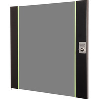 Digitus Glas-Fronttür für 19" 12HE Wandgehäuse Unique Serie, Frontpanel schwarz, 12 Höheneinheiten
