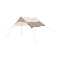 Easy Camp Tarp Cliff, 2 x 2,60m, Sonnensegel grau/beige, UV-Schutz 50+