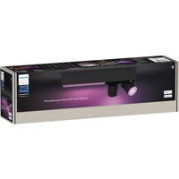 Philips HUE White & Color Ambiance Centris 2er Deckenspot, LED-Leuchte schwarz