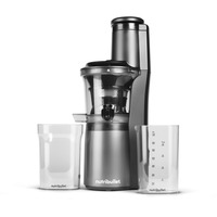 nutribullet Slow Juicer NBJ500, Entsafter grau/schwarz, 150 Watt