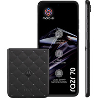 Motorola razr 70 256GB Swarovski , Handy Meteorite, Android, mit Swarovski-Kristallen, 8 GB
