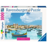 Ravensburger Puzzle Mediterranean Places Malta 1000 Teile