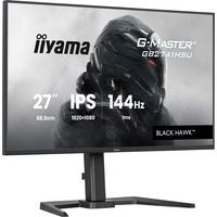 iiyama G-Master GB2741HSU-B1 Black Hawk, Gaming-Monitor 68.6 cm (27 Zoll), schwarz (matt), FullHD, IPS, HDMI, DP, Free-Sync, USB-Hub, Höhenverstellung, 144Hz Panel