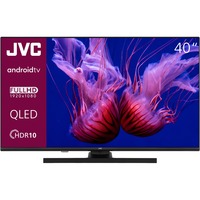 JVC LT-40VQF545A, QLED-Fernseher 102 cm (40 Zoll), schwarz, FullHD, Tripple Tuner, Smart TV, Android Betriebssystem