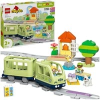 LEGO 10427 DUPLO Town Interaktive Abenteuer-Eisenbahn, Konstruktionsspielzeug