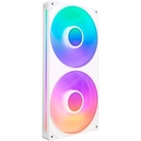NZXT F280 RGB CORE, Gehäuselüfter weiß, 280 mm
