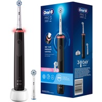  Oral-B Pro 3 3000 Sensitive Clean, Elektrische Zahnbürste schwarz/weiß