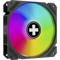 Xilence Performance A+ ARGB 120x120x25 Reverse, Gehäuselüfter schwarz/weiß, 120 mm