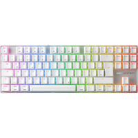 CHERRY XTRFY MX 8.2 Pro TMR Wireless, Gaming-Tastatur weiß, DE-Layout, Cherry MK Crystal
