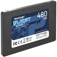 Patriot Burst Elite 480 GB, SSD schwarz, SATA 6 Gb/s, 2,5"