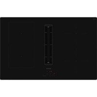 Siemens ED811BGA6, Autarkes Kochfeld schwarz, 80 cm, mit integriertem Dunstabzug