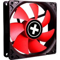 Xilence Performance C Series 92x92x25, Gehäuselüfter schwarz/rot, 92 mm