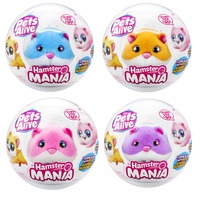 ZURU Pets Alive - Hamster Mania, Spielfigur sortierter Artikel, eine Figur